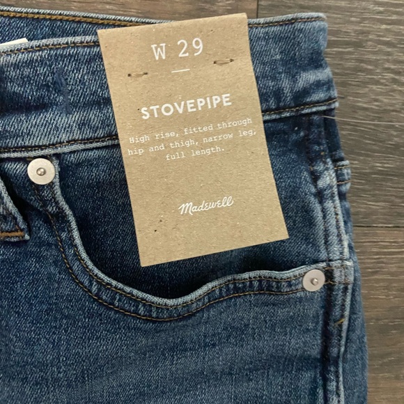 Madewell stovepipe jeans - Picture 3 of 9